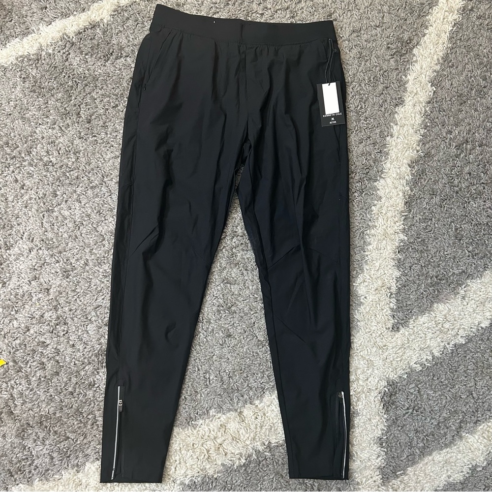 Kenneth Cole mens black joggers large